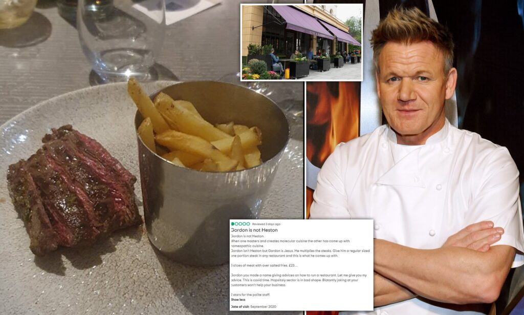 Gordon Ramsay British Celebrity Chef And Restaurateur