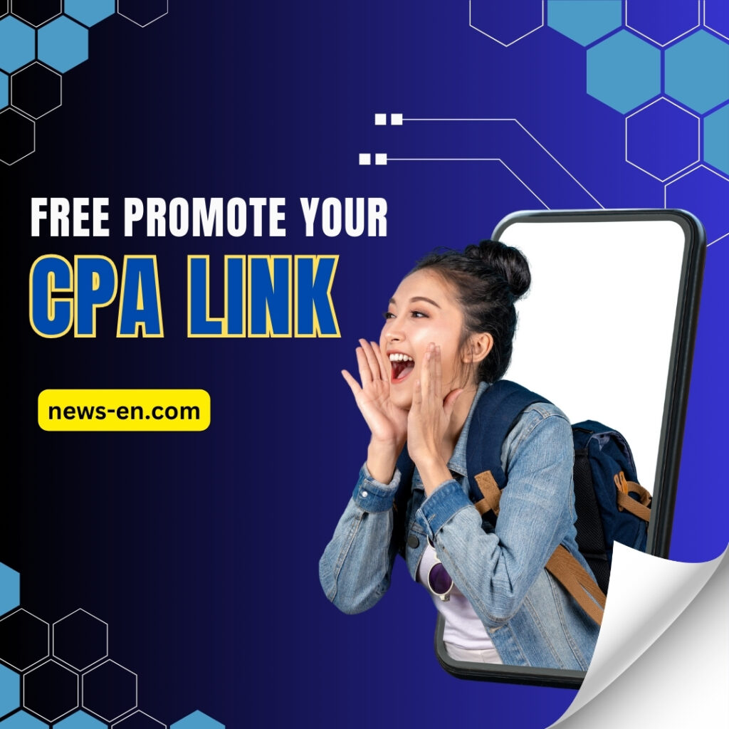 100% Free CPA Link Promotion