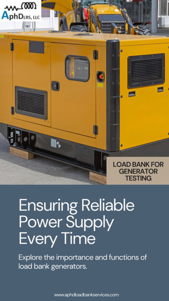 Load Bank for Generator Testing