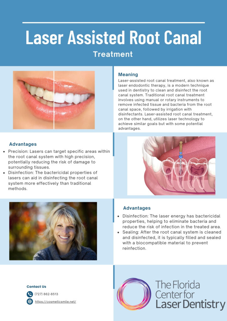 laser assisted root canal treatment